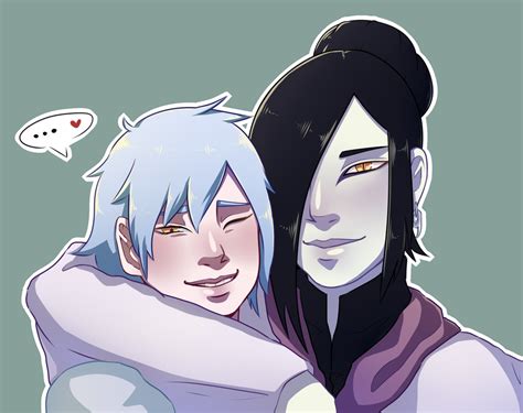 Orochimaru and Mitsuki by Vyxia on DeviantArt