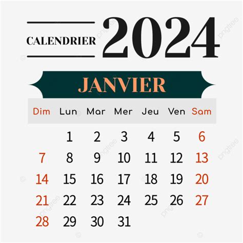 2024 French Calendar Simple, Calendar, Two Thousand And Twenty Four ...