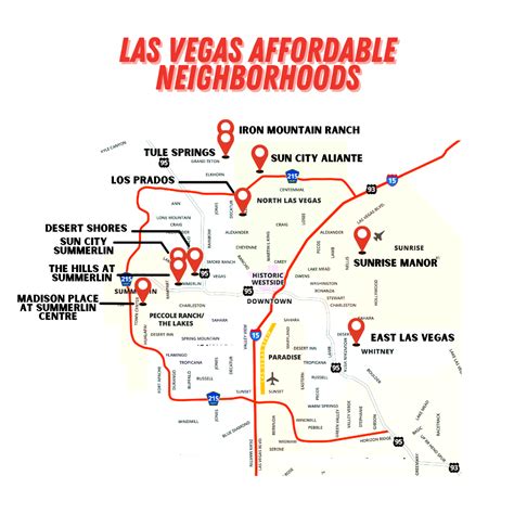 Better Neighborhoods Las Vegas Map