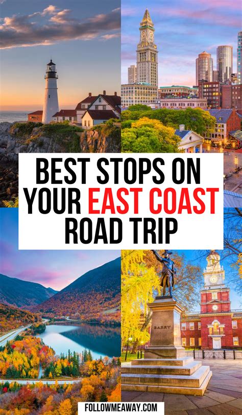 15 East Coast Road Trip Itinerary Ideas! | East coast road trip, Road ...