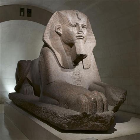 Great Sphinx, circa 2700-2200 before J.‑C.), granite. Louvre Museum ...