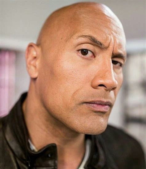 The Rock Dwayne Johnson - Iconic Bald Man