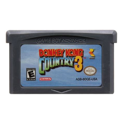 Donkey Kong Country 3 GBA Gameboy Advance 32bit Cartridge US Version ...