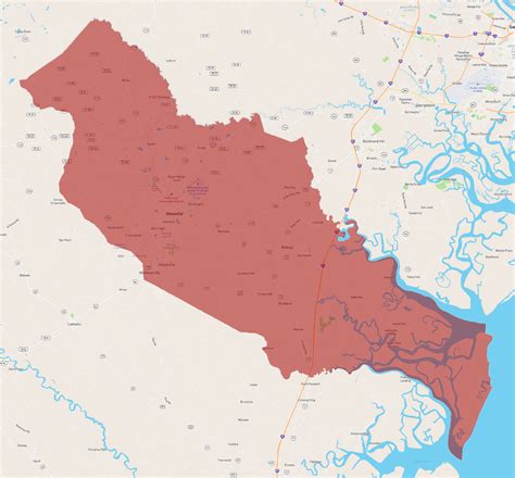 Georgia Liberty County - AtlasBig.com