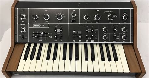 Korg 770 Analog Synthesizer | Synthesizer, Korg, Analog