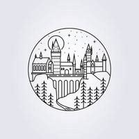 Hogwarts Castle Vector Art, Icons, and Graphics for Free Download