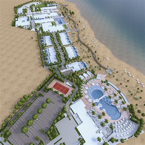 Beach Residences Resort | High-Quality 3D Architecture ~ Creative Market