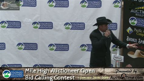 1ST-EVER MILE HIGH AUCTIONEER OPEN on Livestream