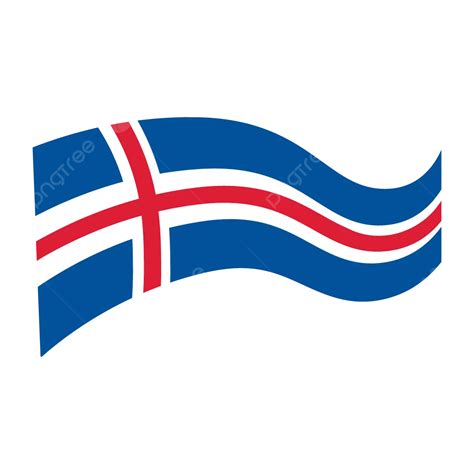 Icelandic Flag Vector, National Day, Icelandic, Iceland PNG and Vector ...