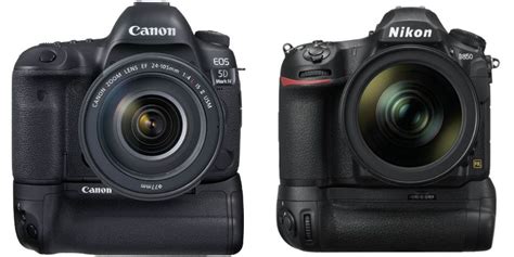 Nikon D850 vs Canon EOS 5D Mark IV: Specs compared | Digital Camera World