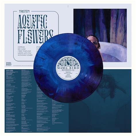 TRISTEN AQUATIC FLOWERS [Indie Exclusive "Cool Blue" Color Vinyl] LP – Vinylgram