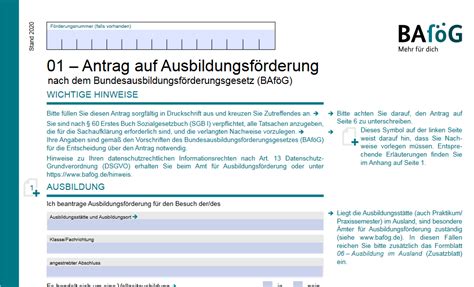 BAföG Formblatt 1 Ausfüllhilfe - inklusive Erklär-Video | Bafög-Master