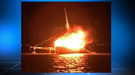 Coast Guard rescues crew after fishing boat explodes