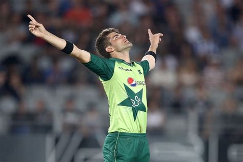 Shaheen Afridi celebrates a wicket | ESPNcricinfo.com