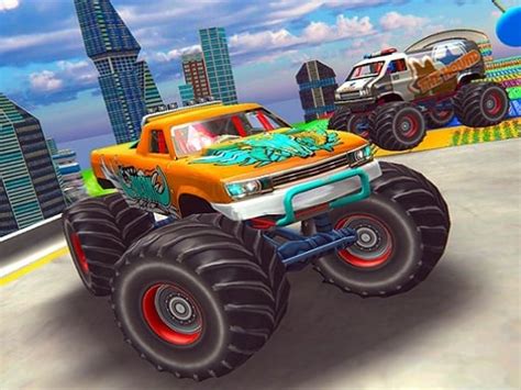 Crazy Monster Jam Truck Race Game 3D | Play Now Online for Free