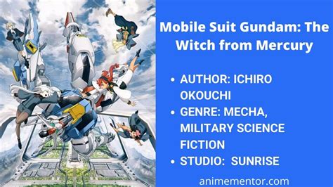 Mobile Suit Gundam The Witch From Mercury Wiki, Plot, Characters