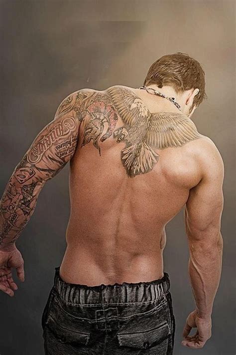 Tattoo Trends - 30 Masculine Upper Back Tattoo Designs For Men ...