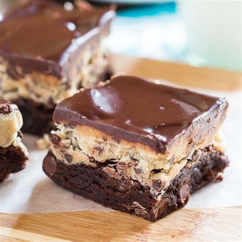 Cookie Dough Brownies - Spicy Southern Kitchen