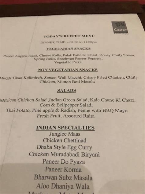 Menu at Roti Restaurant & Banquet, Patna