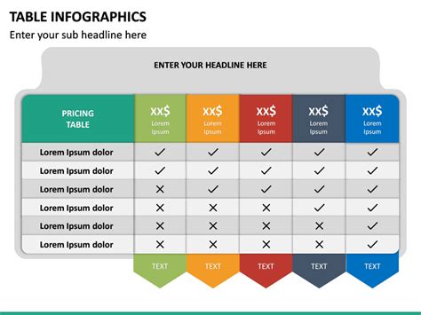 Infographic Table Template