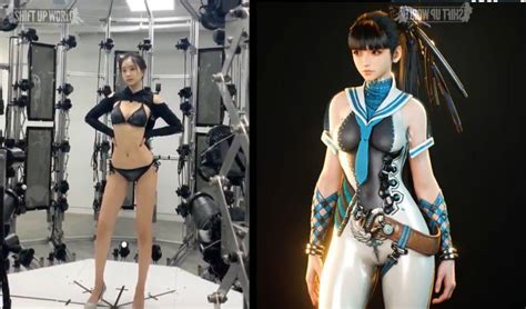 Stellar Blade protagonist Eve's body figure was actually based on a 3D ...