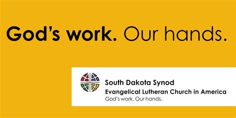 God S Work Our Hands Sunday In South Dakota South Dakota Synod Elca