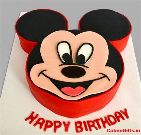 Know The Best 5 Mickey Mouse Cakes! - CakenGifts.in