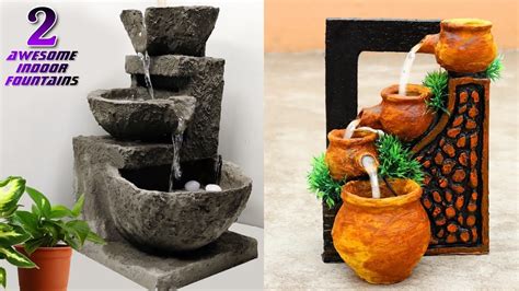 Diy Indoor Waterfall Fountain / Fountain Design Creative Ideas Amazing Fountain For Garden ...