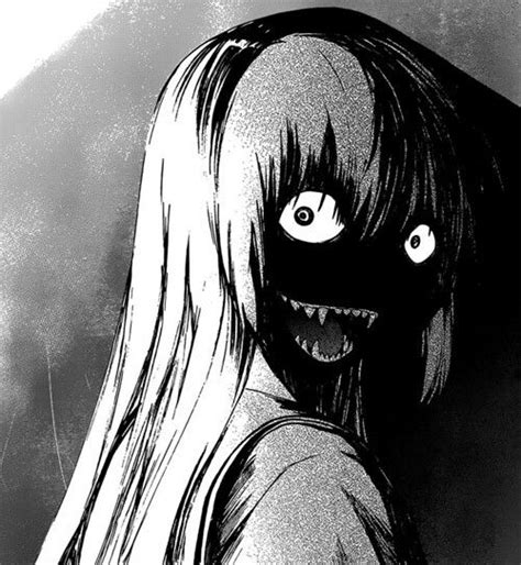 Scary Anime girl | マンが…闇。アニメ | Pinterest | Scary