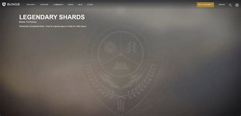 How to Get Legendary Shards in Destiny 2