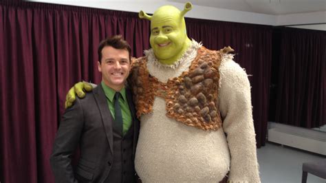 Behind the scenes: Ross meets Shrek | ITV News Tyne Tees