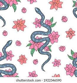 15,548 Pink Snake Pattern Images, Stock Photos & Vectors | Shutterstock