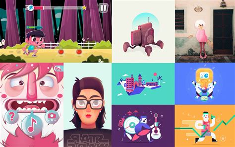 Portfolio 2016 on Behance Flat Design, Graphic Design Art, Art Direction, Adobe Illustrator ...