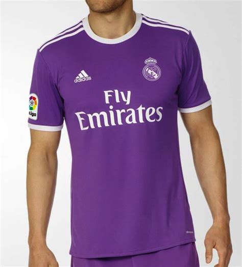 Purple Real Madrid Jersey 2017 / Adidas Real Madrid 2017 Away L S Purple Jersey Soccer Plus ...