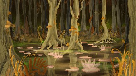 ArtStation - Fantasy Swamp