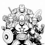 Avengers Coloring Pages 360coloringpages Marvels The sketch template