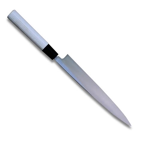 Kaze no Hikari 210 | Yanagiba 210mm carbon steel SK5, soft iron Blade