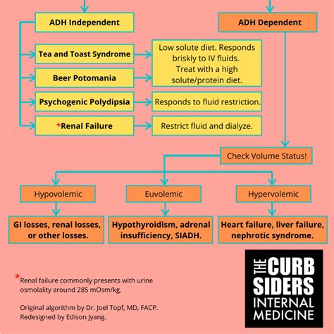 Hyponatremia Flow Chart Curbsiders Images And Photos - vrogue.co