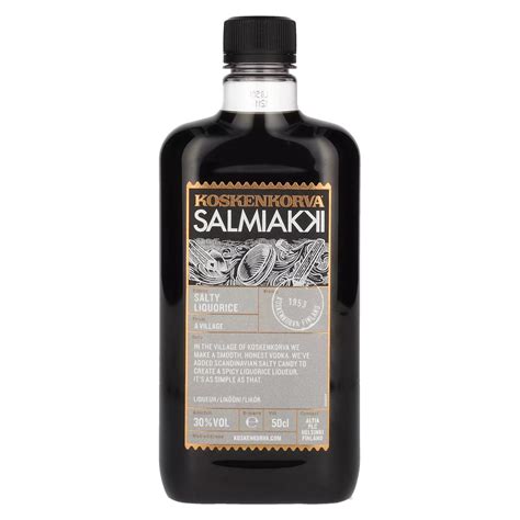 Koskenkorva Salmiakki Salty Liquorice 30% Vol. 0,5l PET