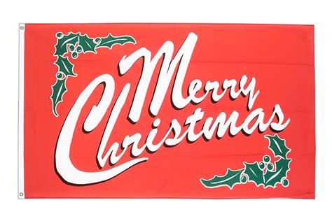 Merry Christmas - Flagge 90 x 150 cm - MaxFlags - FlaggenPlatz.ch