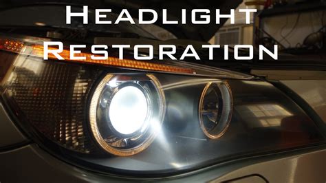 Headlight Restoration DIY - EASY! - YouTube