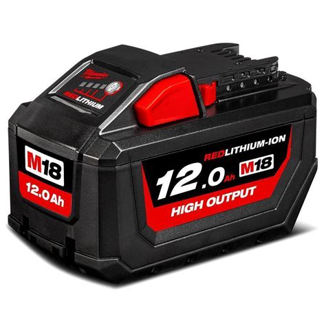 Milwaukee M18HB12 M18 12.0Ah Red Lithium Battery | Alliance Hardware