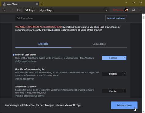 How to enable Dark Theme in Microsoft Edge (chromium)