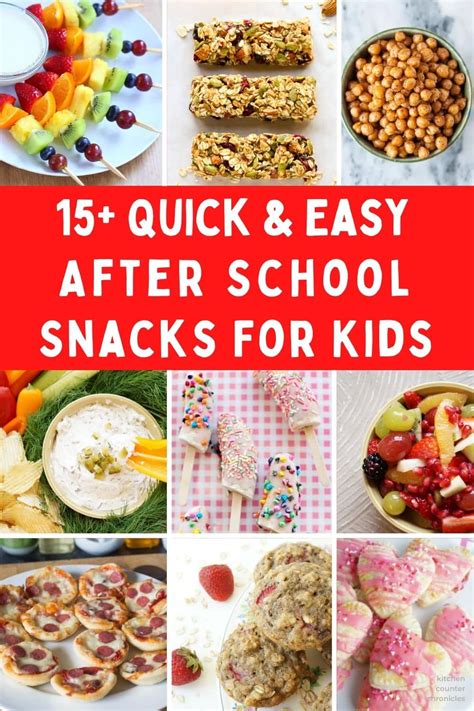 After School Snacks Your Kids Are Gonna Love