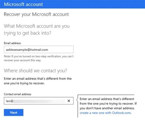 Methods to Recover Lost or Forgotten Hotmail Password