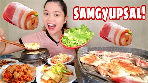 KOREAN BBQ MUKBANG - YouTube