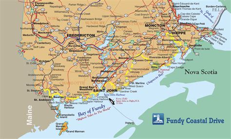 30 Fundy National Park Map - Maps Database Source