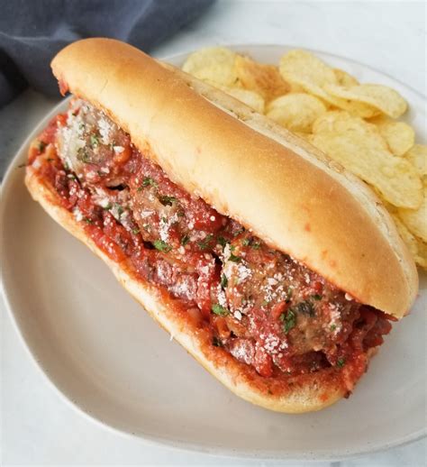 Meatball Sub Sandwiches - Amanda Cooks & Styles