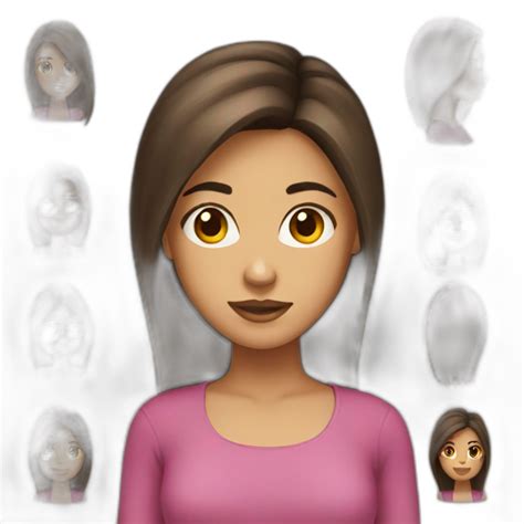 white girl with blonde hair and white girl with brunette hair eat lunch | AI Emoji Generator