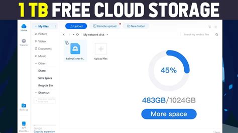 Get 1024 GB Online Storage FREE - YouTube